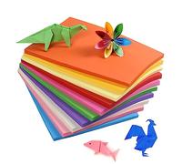 100Sheets A4 Colored Paper, 70g Handmade Origami Paper,10Assorted Colors for DIY Arts Crafts (millimeters, 297 x 210)