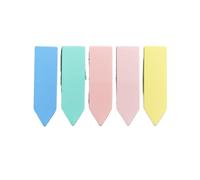 100Sheets Index Sticky Notes Memo Pad Bookmarks Strong Stickiness Label School Office Students Stationery Book Reading(Macaron-Arrow Model)
