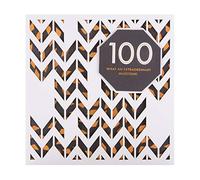 100TH Birthday Card from Hallmark - Laser-Cut 3D Design with Copper Foil Details