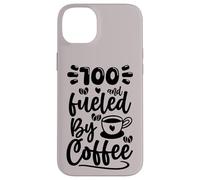 100th Birthday Classic 100 Fueled By Coffee Age One Hundred Case for iPhone 14 Plus