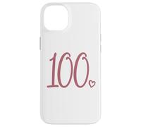 100th Birthday, For Women One Hundred Number 100 Years Old Case for iPhone 14 Plus