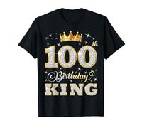100th Birthday King 100 Years Old Birthday Party for Him T-Shirt
