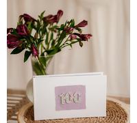100th Birthday Photo Album in Vintage Floral Print, Ideal Present for a 100th Celebration.