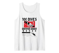 100th Dive Gift Scuba Diving Diver Tank Top