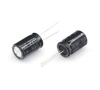 100V 10-2200UF 13x20mm Aluminum Electrolytic Capacitors 50Pcs(100v100 10x17 10pcs)