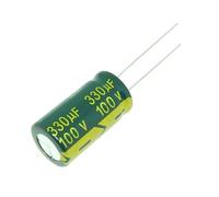 100V 10-2200uf 13x21mm Aluminum Electrolytic Capacitor 50Pcs(100v330uf 13x20 5pcs)