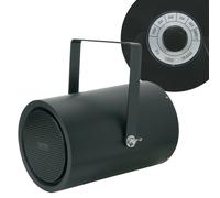 100V 8OHM 25W OUTDOOR SOUND PROJECTOR SPEAKER BLACK PA BACKGROUND Loops Black One Size