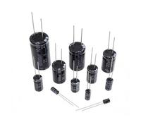 100V Aluminum Electrolytic Capacitor 20% 1UF 2.2UF 4.7UF 10UF 22UF 47UF 68UF 100UF 470UF 680UF 1000UF 1500UF 2200UF 3300UF EKFBQBGW(100V 470UF 100PCS)