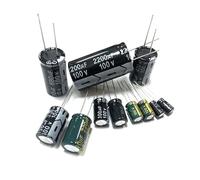 100v Aluminum Electrolytic Capacitors 10uf 22uf 33uf 47uf 68uf 100uf 220uf 330uf 20Pcs(100v22uf 20pcs)