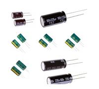 100V DIP High Frequency Aluminum Electrolytic Capacitor 100uF 120uF 150uF 220uF 330uF 470uF 560uF 680uF 820uF 1000uF BIANMTSW(100V 100uF 10PCS)