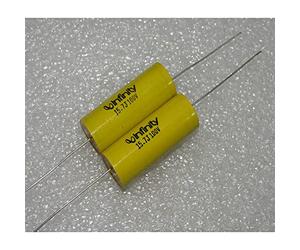 100V15. 7uf 15.7j axial Through Center Frequency Division Film Capacitor 1 Pcs AMNzOgOdL