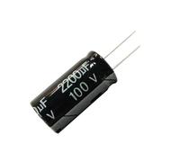 100V2200UF 22x40mm Aluminum Electrolytic Capacitors 2200uf100v 100v2200mf 2200mf100v 100v2200MFD 2200MFD100Volt 100v 1000uf CZAOINCU(100v220 13x21 10pcs)