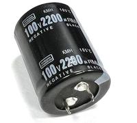 100V2200UF 30x40mm Aluminum Electrolytic Capacitors 2200uf100v 100v2200mf 10000mf100v 100v3300MFD 4700MFD100Volt 100v 6800uf 1Pcs(NJ100v2200 30x40 1pc)