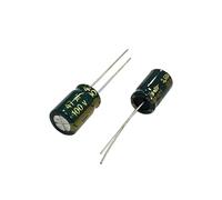 100V47UF 10x16mm Aluminum Electrolytic Capacitors 100v 47uF 8x12mm High Frequency 100wv 47mf 68uf 100uf 220uf 330uf 1-50Pcs(100v47uf 8x12 20pcs)
