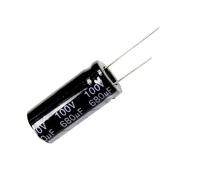 100V680UF 16x30mm Aluminum Electrolytic Capacitors 100V 680UF 100wv 680mf 100vdc 680MFD 1000uf 2200uf 470uf 330uf 220uf 100uf 1-50Pcs(100v22uf 6x11 20pcs)