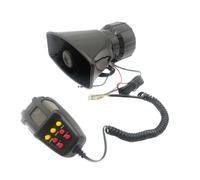100W 12V Automobile Horn 7 Modifiable Tones Waterproof Plan Quick Mount For Car Motorbike Truck Truck Impermeable Automotive Horn