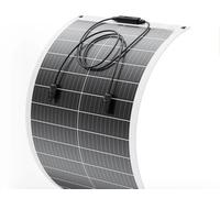 100W 12V Flexible Mono Solar Panel For Home Camper Van Caravans Marine Boat Rv