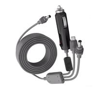 100W 3-in-1 Boost Car Charger For Starlink For Mini, DC To Type-C Power Cable 30V 2A With Overheat Protection, 2M Black Cord (30V2A 2M)