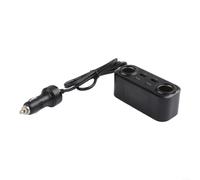 100W 4 Port Car Charger for qc3.0 for pd for Multi Device 100W | LED voltage , real-time for battery status, prevents over-discharge, safe driving aid