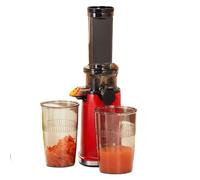 100W Cold Press Juicer Machine, Vegetable Juicer Wtih Juice Cup, Pulp Cup, Masticating Slow Juicer Easy To Clean, Compact Design, Mini Size, for Home Dining Room