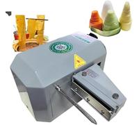 100W Commercial Vegetable Spiral Slicer with 3 Blades - Effortless Grater Machine for Easy Forward/Reverse Cutting and Simple Operation