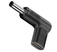 100W DC 4.5 X 3.0mm Barrel to USB C Adapter, 19.5V PD Type USB C to 4.5 x 3.0 mm Adapter made for Dell Laptop Series