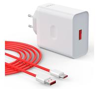 100W Fast Charger for Oneplus SuperVooc with 8A USB C Cable 1M