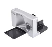 100W Frozen Meat & Bread Slicer - 170mm Stainless Steel Blade, Adjustable Slice Thickness 0-15mm, Electric Cutting Machine for Precise Bread, Deli & Frozen Meat Slices