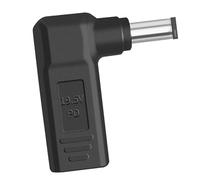 100W HP Female 7.4x5.0mm to USB C Adapter, USB C to 7.4mmX5.0mm 19.5V Adapter Made for HP Spectre, Envy, EliteBook, Chromebook Series