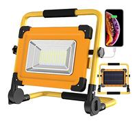 100W LED Rechargeable Work Light, Solar Portable Floodlight