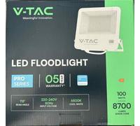 100W LED Security Floodlight Daylight White 6400K Slim Samsung Flood Light Cheap