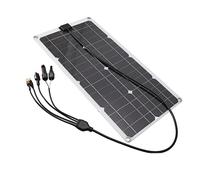 100W Monocrystalline Solar Panel 18V with XT60, Anderson & DC Connectors - High-Efficiency PV Module for Battery Charging, RV, Outdoor Use