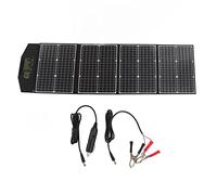 100W Monocrystalline Solar Panel Portable Foldable Charger for Camping Travel