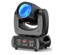 100W Moving Head Disco DJ Stage Light Spot Beam DMX RGBW LED with 18 Prism for Partylight Effect Club Bar Wedding Christmas Halloween Carnival Easter Celebration