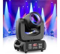 100W Moving Head LED Disco Light Spot Beam DMX DJ Stage Lighting RGBW with 18 Prism for Partylight Effect Club Bar Wedding Christmas Halloween Carnival Easter Celebration
