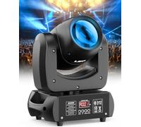 100W Moving Head LED DMX RGBW Disco DJ Stage Spot Beam with 18 Prism for Partylight Effect Club Bar Wedding Christmas Halloween Carnival Easter Celebration