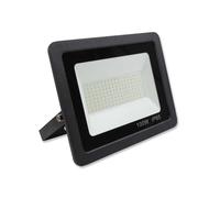 (100w Non PIR, Black) Black or White LED FloodLight 10W 20W 30W 50W 100W Waterproof IP65 PIR Options