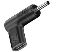 100W PD USB C to DC 3.5x1.35mm Adapter, DC 3.5mm X1.35mm to USB-C Adapter 12V 19V, Type USB C to 3.5x1.35mm Adapter made for IP Camera, LED lights, Routers, Sensors, CCTV Wireless Camera Series