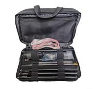 100W Portable Shortwave Antenna, JPC-12 7MHz-50MHz 8-Band High Frequency Antenna, 8-2.5m Stainless Steel Pull Rod Antenna