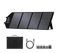 100W Portable Solar Panel for Power Station Generator iPhone Galaxy Tablets Foldable Solar Charger with USB QC 3.0/USB C/18V DC, IPX4 Waterproof Solar Panels for Camping
