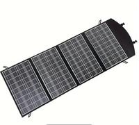 100W Portable Solar Panel for Power Station, Solar Generator, Phones, Waterproof, Foldable Monocrystalline Solar Charger with DC/USB-A/Type-C Outputs for Outdoor Camping Power Off-Grid Home