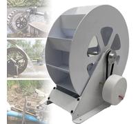 100W Portable Water Turbine Generator - Flow-Powered Hydroelectric Kit with Quiet Operation for Off-Grid Streams/Rivers - Durable Steel Micro Hydro Generator (50W)