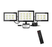 100W Sensor Outdoor Bright Light Honeycomb, Security Light with 270° Wide Lighting Angle IP65 Waterproof Wall Lights for Front Door,Pathway,Yard,Garage