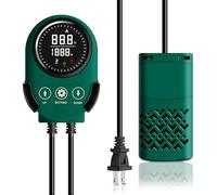 100W Smart Aquarium Heater Submersible with Variable-Frequency Energy Savings, Dual Probes for Leaving Water Automatically Stop, PTC Tech for Overheat Protection, Adjustable for Freshwater, Saltwater