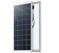 100W Solar Panel 18V High-Efficiency Monocrystalline Module PV Power for Outdoor, Travel, Motorhome, Campervan and Off-Grid Applications