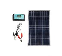 100W Solar Panel Kit with Controller, Aluminium Alloy Frame, IP67 Weather Resistant for 12V/24V RV, Camper, Marine and Off-Grid Energy Use