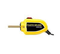 100W Soldering Iron Plastic Welding Machine Plastic Bumper Soldering Iron Garage Tools Car Bumpers Repair Kit PVC Welder Machine Easy to Use(Yellow with 1000Nail)