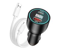 100W Super vooc Car Charger for Oppo Find X8 X5 X3 X2 Pro A80 A60 A40 Reno 14 13 12 Pro 12F 11F USB Car Charger Adapter 3.3ft USB C Cable 100W Fast Charge for Oneplus 13 12R 11 Nord 5 4 3 CE 5 4 Lite