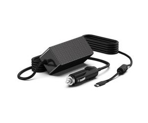 100W USB-C Car charger with self adjusting output voltage for all USB-C powered devices up to 100W