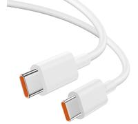 100W USB C Charger Cable for Honor,1M SuperCharge 6A USB C to C Fast Charging Cord for Honor 400 Pro 200 Lite 90 70 Smart Pro X6b X6c X7b X8a X8b X8c X9 X9a Magic 6 5 Lite V3 V2 Pad 9 Type C Data Lead